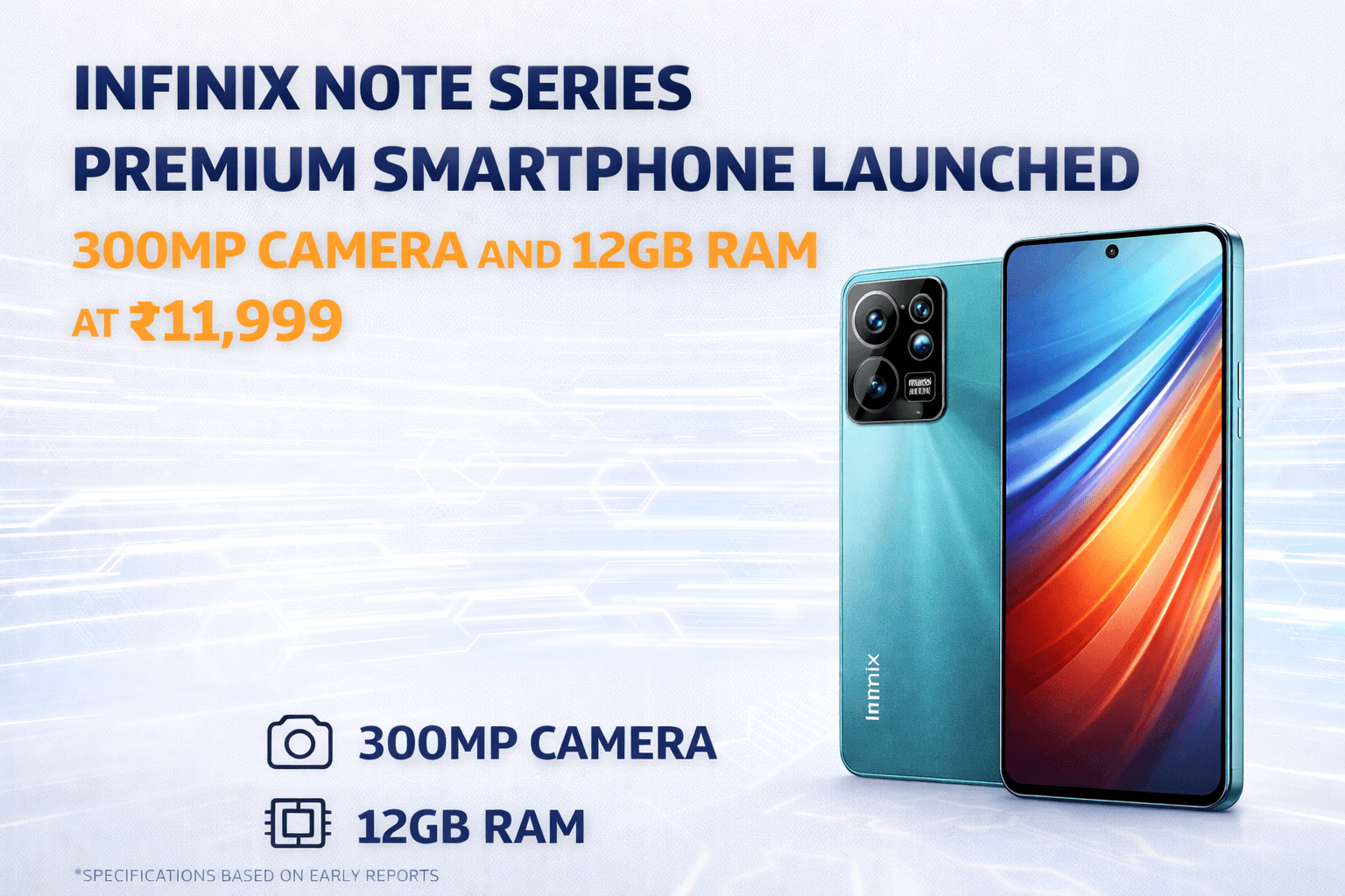Infinix Note Series Premium Smartphone Launched