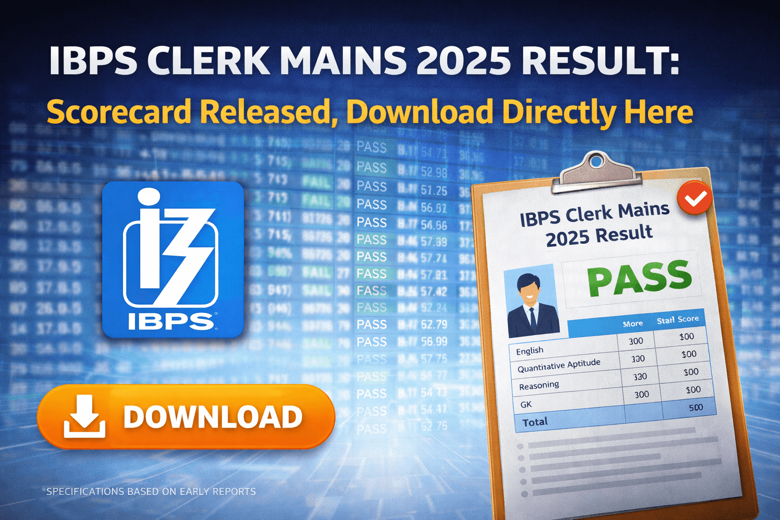 ibps clerk mains result