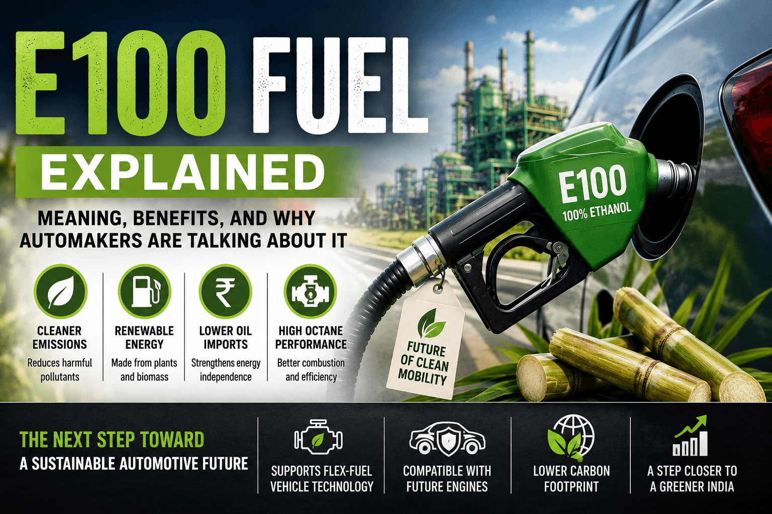 What Is E100 Fuel Everything Indian Car Enthusiasts Need to Know