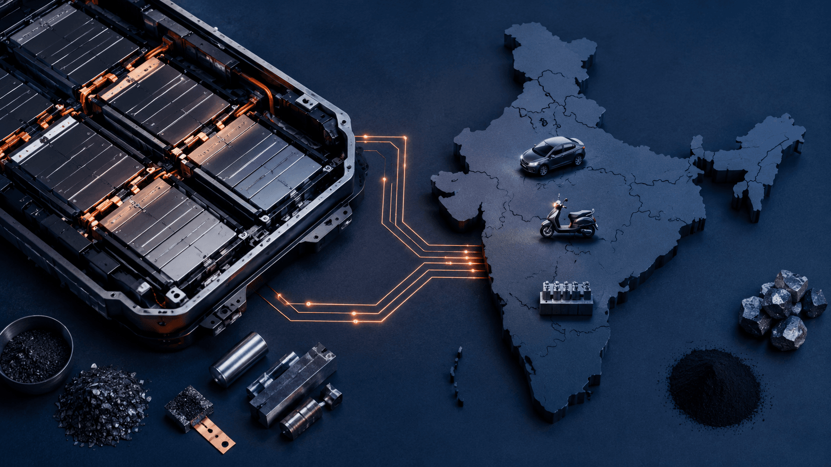 China Controls 72% of EV Batteries India Impact
