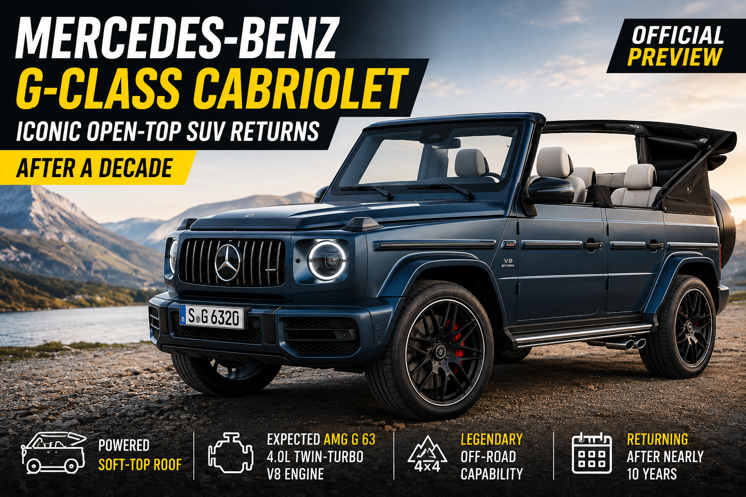 Mercedes-Benz G-Class Cabriolet