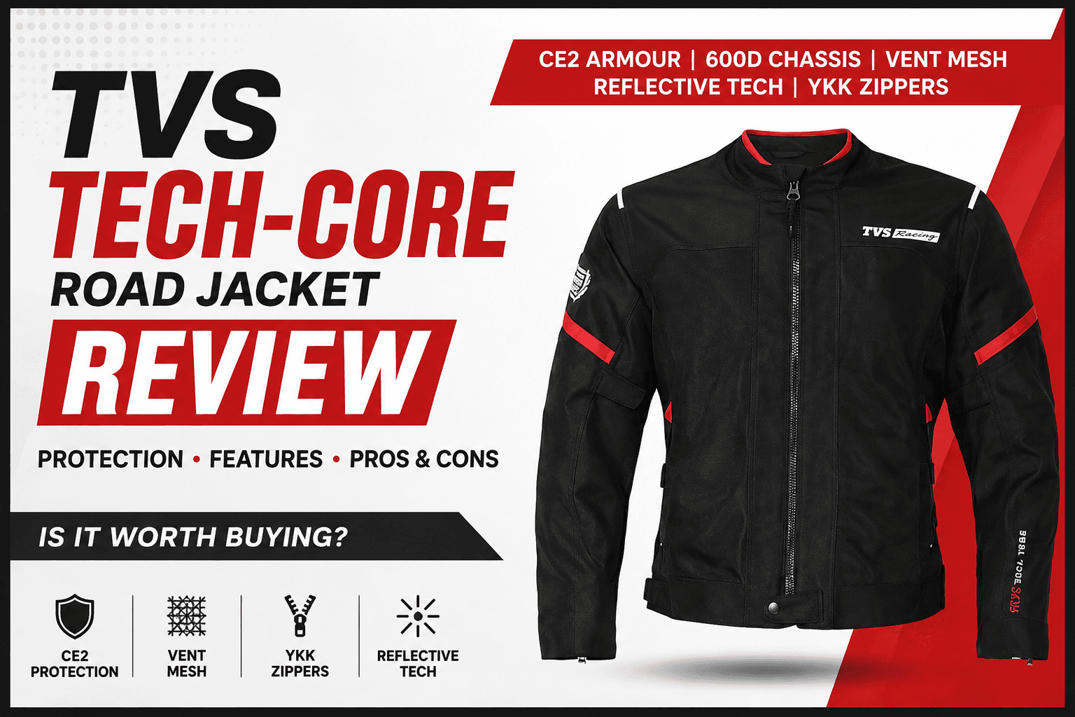 TVS Tech-Core Road Jacket Review